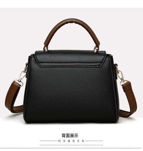 Fashionable Stylish High Quality Fashion For Women Shoulder Crossbody and Hand Bags Luxury Purses New Black by SA Collection - Image 2
