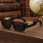 Rectangular Black MC Stan Sunglasses – Stylish & Trendy Eyewear - Image 3